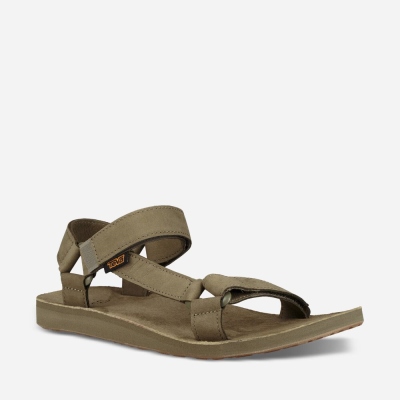 Teva Men's Original Universal Leather Sandals Sale NZ (OWSPA-7149)